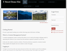 Tablet Screenshot of cms.estreet.com